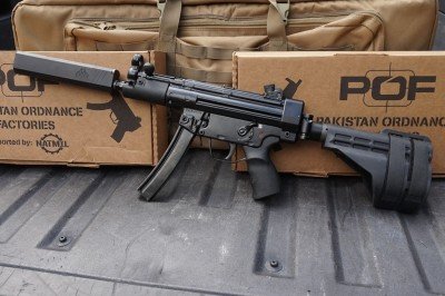 MP-5 Clone from Pakistan - Pakistani Ordnance Factory’s POF-5