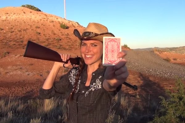 Annie Oakley Trick Shot
