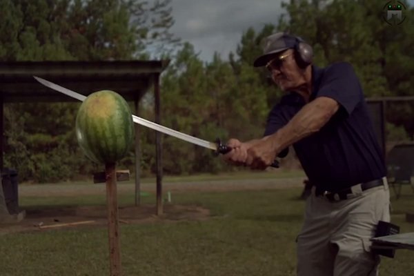 Headshots with Walking Dead Weaponry!