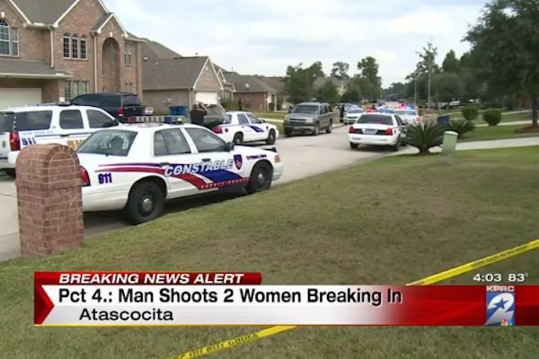 Elderly Texas homeowner shoots two female intruders