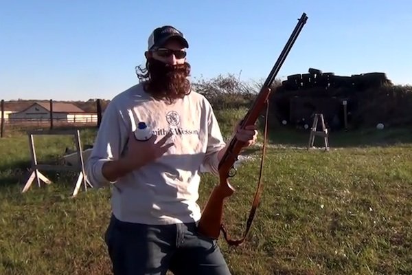 HOW MANY CANS OF SHAVING CREAM WILL A .22LR GO THROUGH?