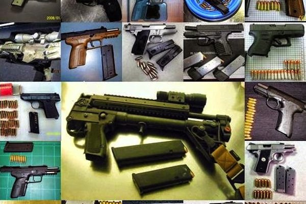 TSA breaks record with 1,855 guns collected in 2014