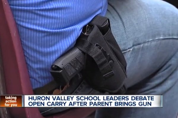 Should open carry be permitted around school campuses?