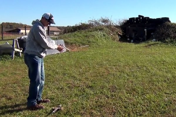 Flying Peppermint 4 Trick Shot!