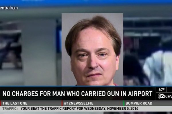 Doctor not charged for bringing AR-15 into Phoenix Airport