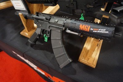 AR Pistol 7.62x39 Takes AK Mags! - MGI Hydra -SHOT Show 2015