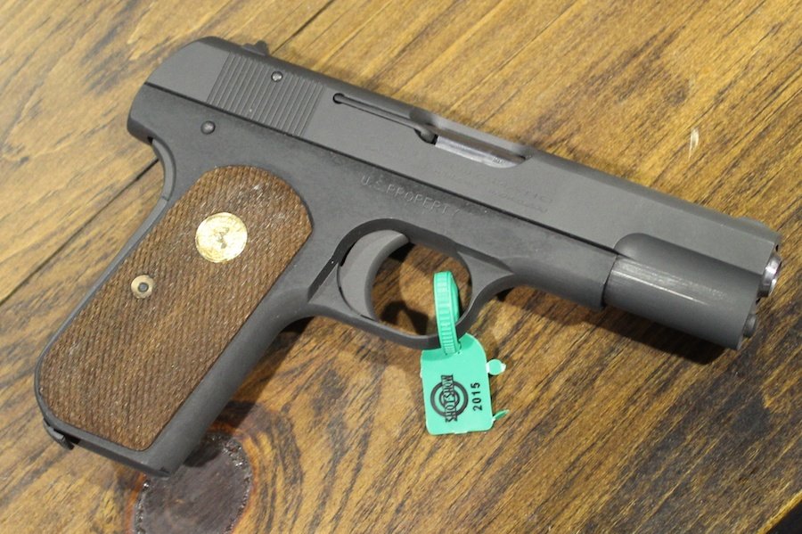 A New Colt 1903 Hammerless?-- SHOT Show 2015