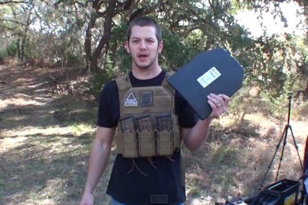 90 Green Tip Penetrators vs Body Armor