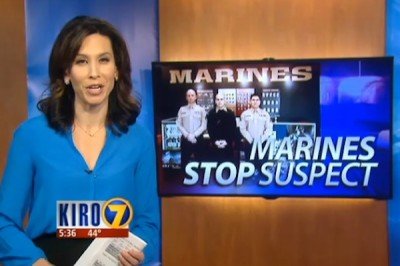 A Few Good Men: Marines Thwart Robbery, Detain Suspect