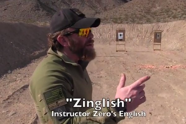 Zinglish, Instructor Zero's Version of English