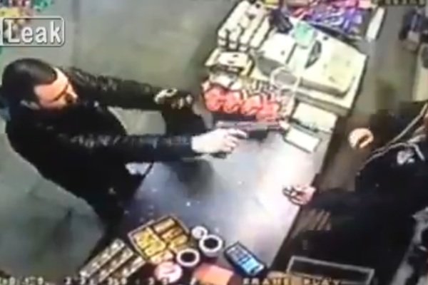 Store Clerk Turns Tables on Armed Robber