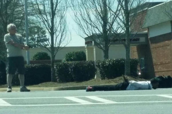 Armed Veteran with Gun Stops Bank Robbery