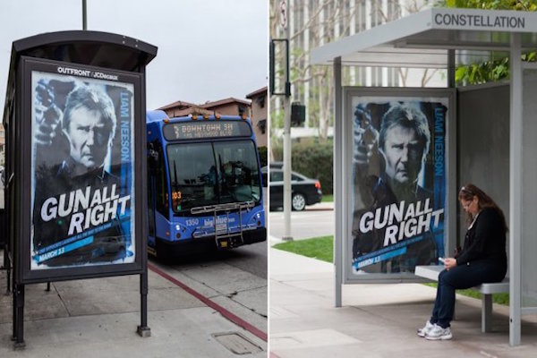 Fake Movie Posters Mock Neeson for Anti-Gun Stance