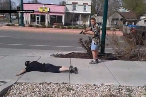 Police, After Man Holds Suspect at Gunpoint: We Need Witnesses, Not Heroes