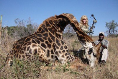 Ricky Gervais Slams Trophy Huntress on Twitter