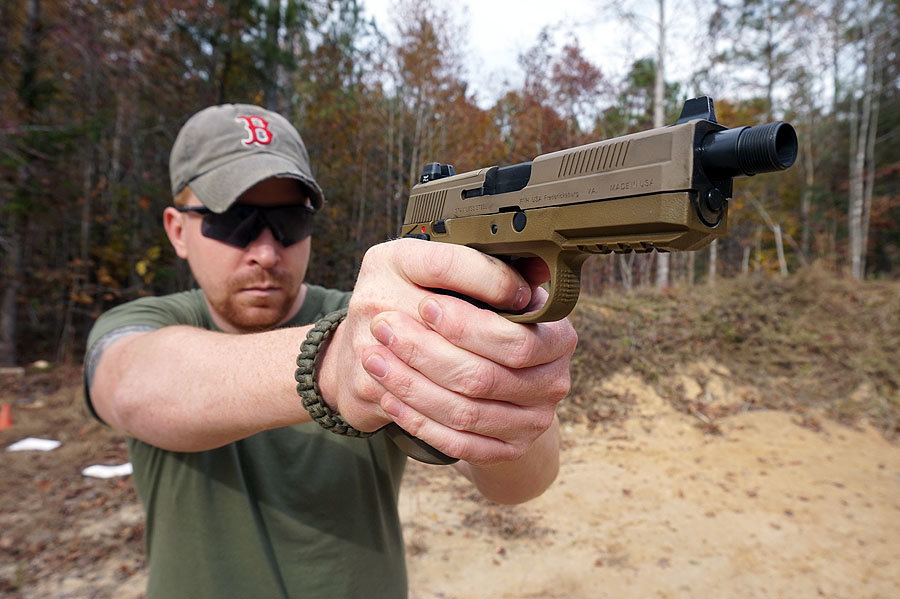 Can the FNX 45 Tactical be adapted for the Modular Trials?