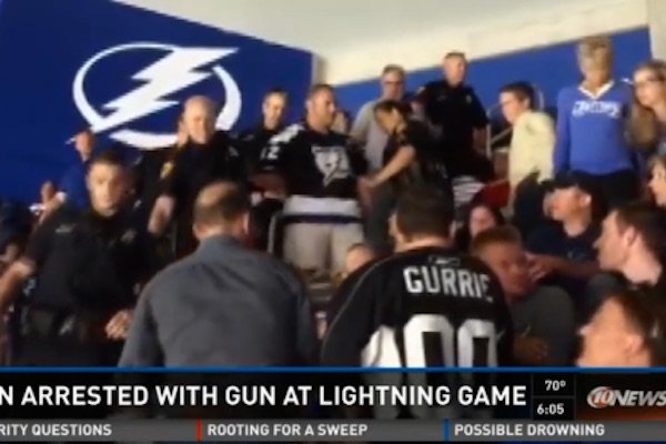 Concealed Carry Permit Holder Arrested for Bringing Gun to Hockey Game
