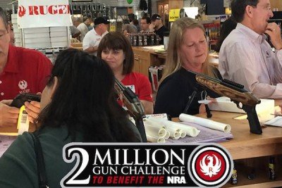 Ruger Upping Stakes with 2 Million Gun Challenge to Benefit NRA