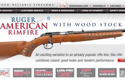Ruger American Rimfire Rifle Now Availalbe with Wood Stock