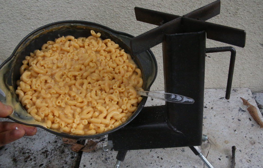 Prepping 101: Cheap & Small DIY Rocket Stove Cooking