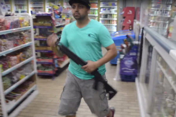 Video Shows Store Owners Arm Up In Preparation For Ferguson Protestors