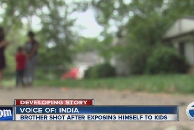 Alleged Pervert Gets Shot in Chest after Exposing Himself to Children