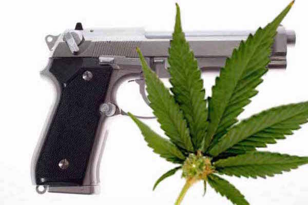 Weed and a Pistol. 