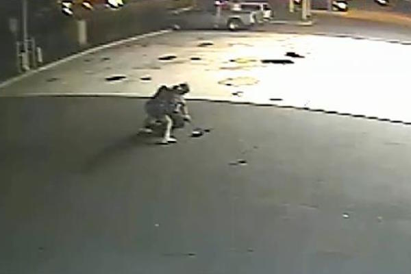 NSFW: Footage Shows Officer Being Brutally Stabbed Before Shooting Suspect