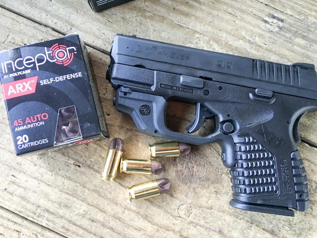 The Polycase Inceptor ARX ammo was the gentlest of the bunch when it came to recoil.