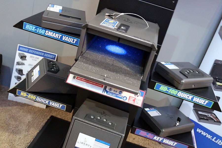 Liberty Safe: New Fatboy, Biometric Handgun Vaults -- SHOT Show 2016