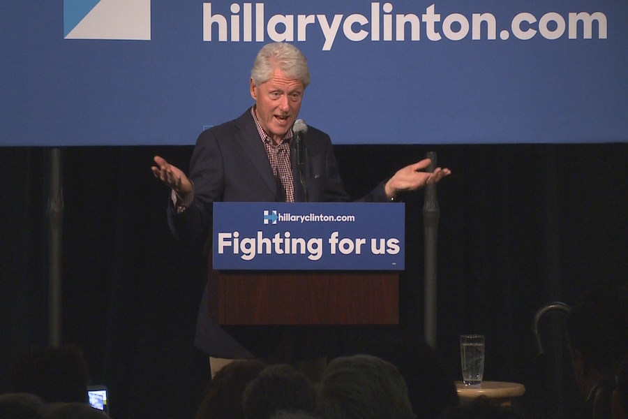 Bill Clinton Interrupted By Pro-Gun Advocate During Speech
