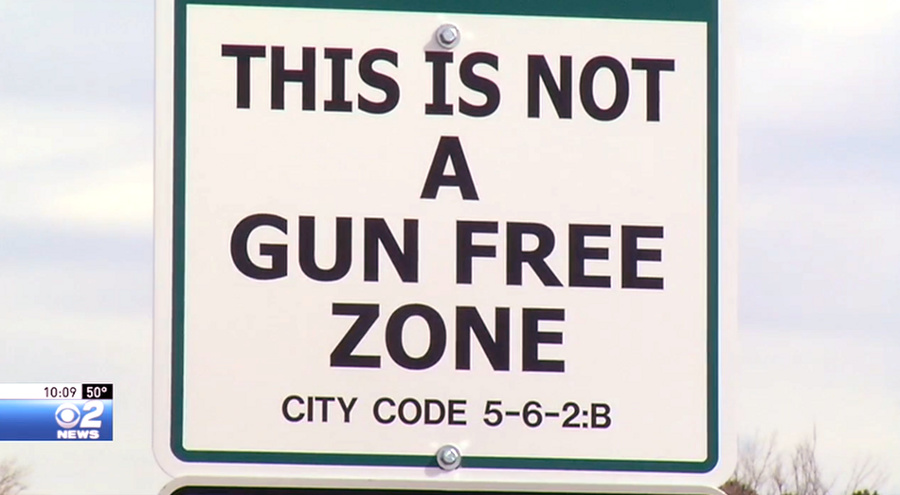 'Welcome to Greenleaf, Idaho. This is Not a Gun Free Zone'