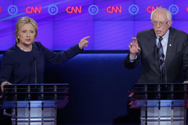 Debate Watch: Sanders Defends Gun Manufacturer Immunity Against Sandy Hook Families