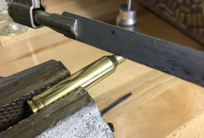 OK, so maybe this isn't the most precise way to trim your cartridge cases...
