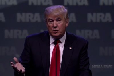 Trump on Official Endorsement from NRA: 'I won't let you down'