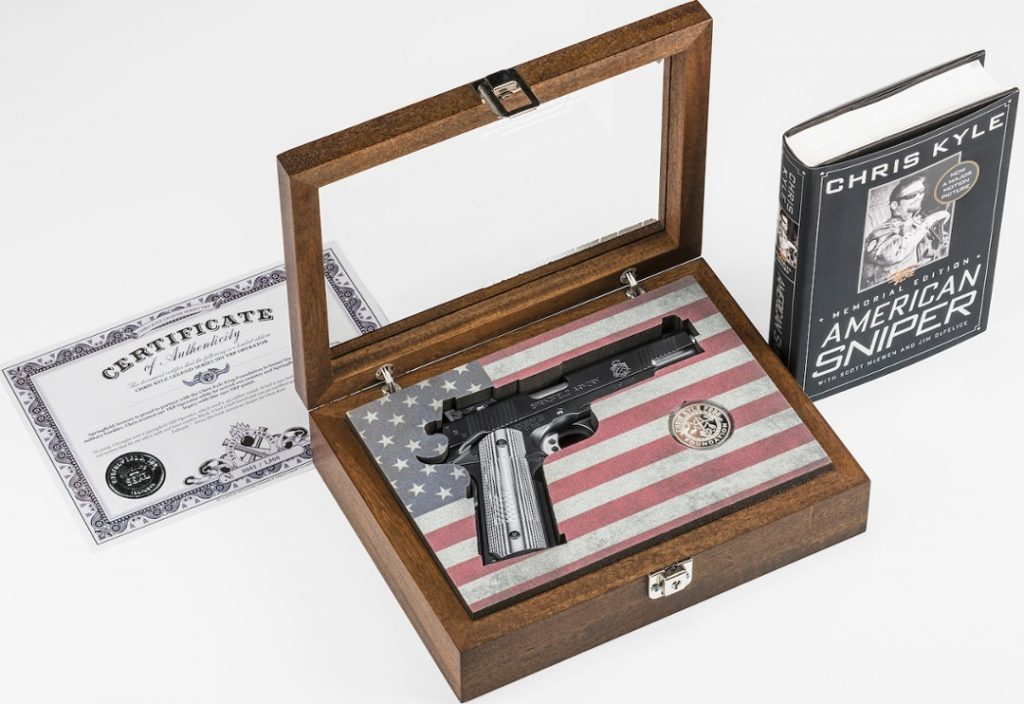 Chris Kyle Springfield 1911 Number 1 Raises $22K for Frog Foundation