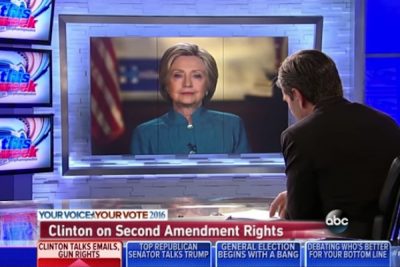 Clinton Refuses to Acknowledge 2A is Individual Right