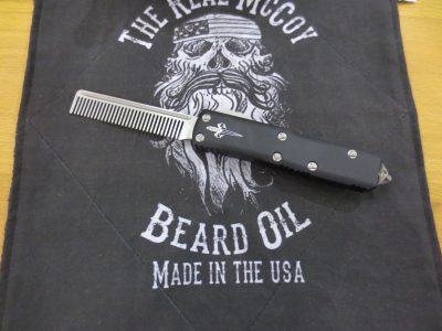 Microtech: Tactical Beard Comb, Wicked Fighting Knife— Blade Show 2016