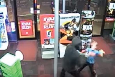 7-Year-Old Throws Punch in Armed GameStop Robbery