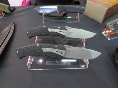 Steel Will Folding Druid with 'Rubberized' Grip — Blade Show 2016