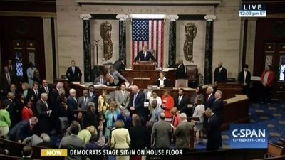 House Democrats Stage Impassioned Sit-In for Gun Control