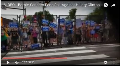 "Say Hello to my 1st Amendment Cage" - Says DNC