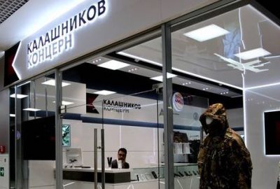 Kalashnikov Opens Store At Moscow International Airport