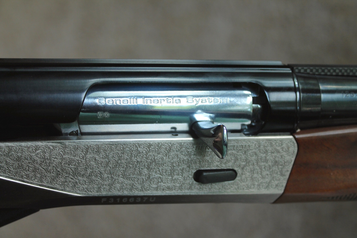 Benelli Ethos 12 gauge Inertia Driven shotgun action, best Benelli upland gun
