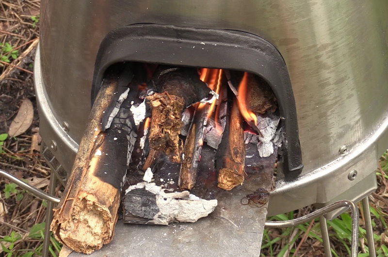 Prepping 101: Biolite Base Camp Rocket Stove - King of Bug In Cooking