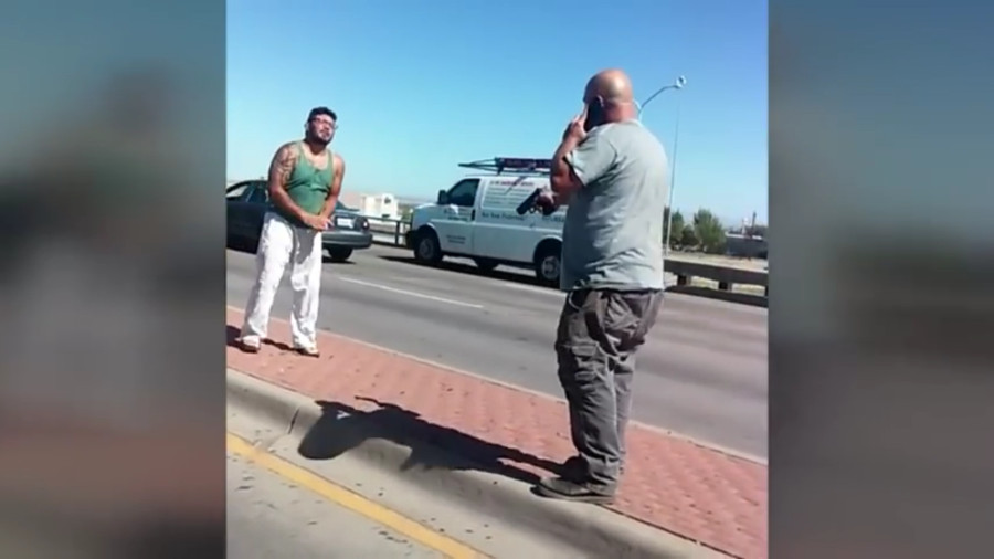 WATCH as Good Samaritan Holds Hit-and-Run Driver at Gunpoint