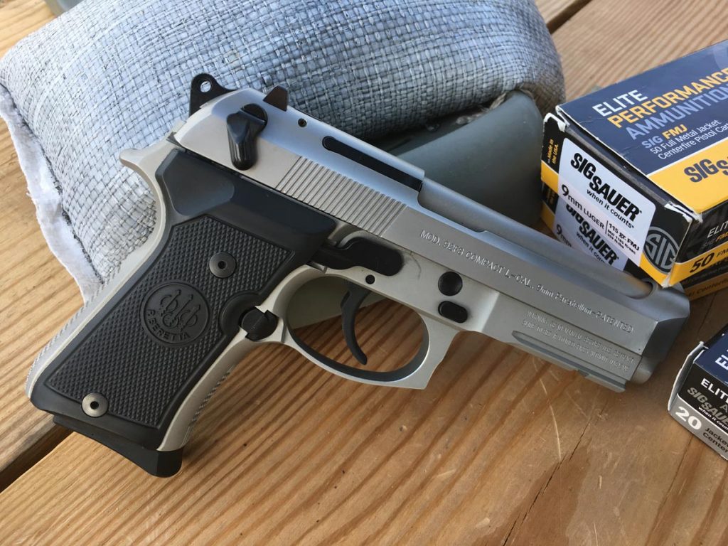 Beretta's 92 Compact INOX Model.