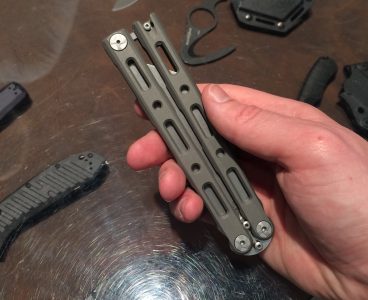 Benchmade’s $600 Titanium Butterfly Knife! — SHOT Show 2016
