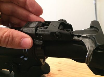 Installing and Zeroing Magpul’s MBUS Polymer AR-15 Sights