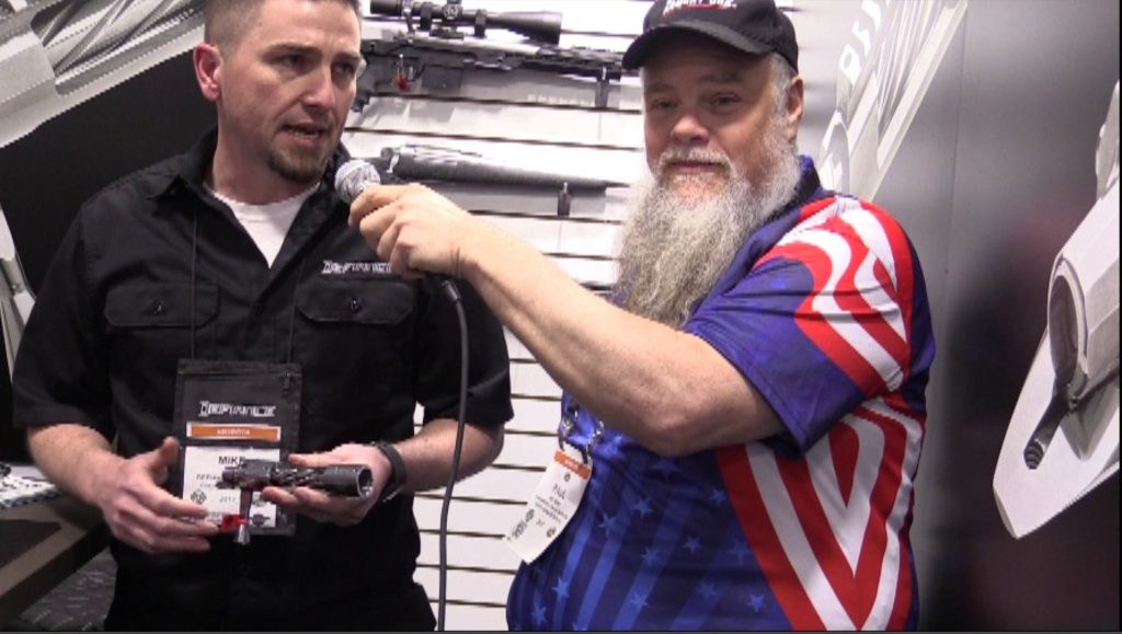 Custom Rifle Actions - Right Bolt/Left Eject - Defiance Machine - SHOT Show 2017